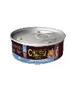 TUNA FILLET WITH SALMON IN BROTH