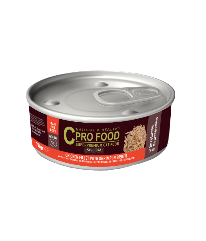 CHICKEN FILLET WITH PRAWNS IN BROTH