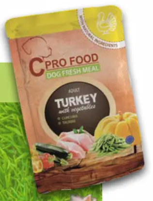 DOG FRESH MEAL ADULT TACCHINO - LOW FAT