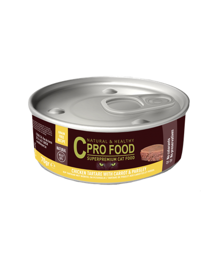 TARTARE DE POULET AUX CAROTTES ET AU PERSIL