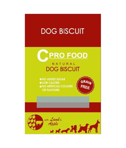 DOG BISCUIT AGNELLO & MELA - 400 G